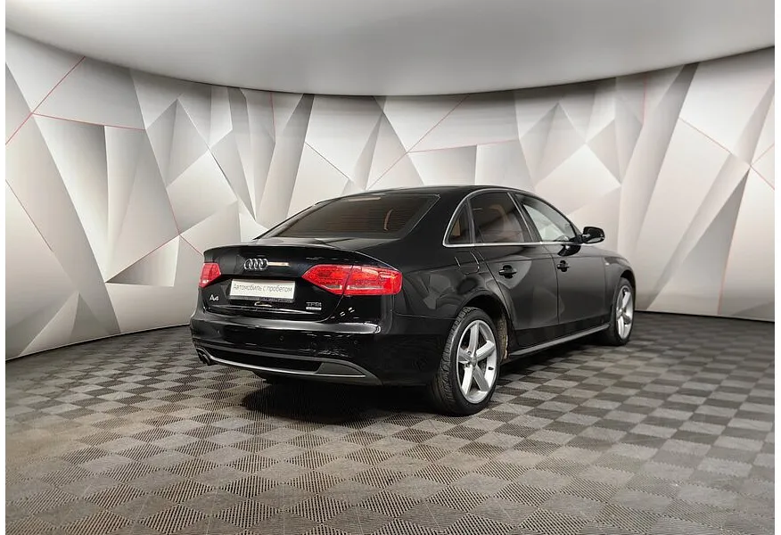 Audi A4 2.0 TFSI S tronic quattro (211 л.с.) S-Line Черный в АВИЛОН. Слайд №4