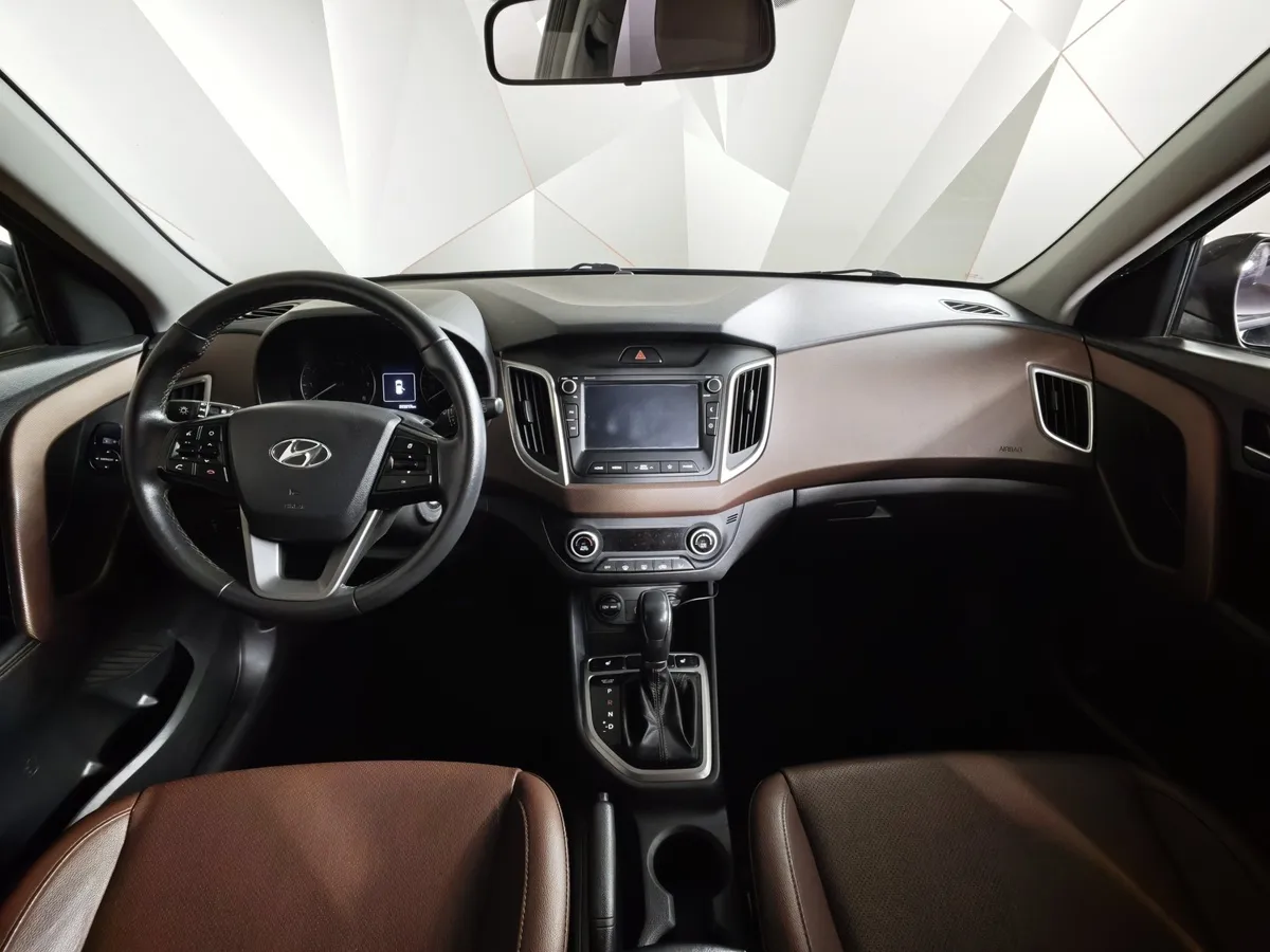 Hyundai Creta 2.0 AT (149 л.с.) Black & Brown Черный в АВИЛОН. Слайд №14