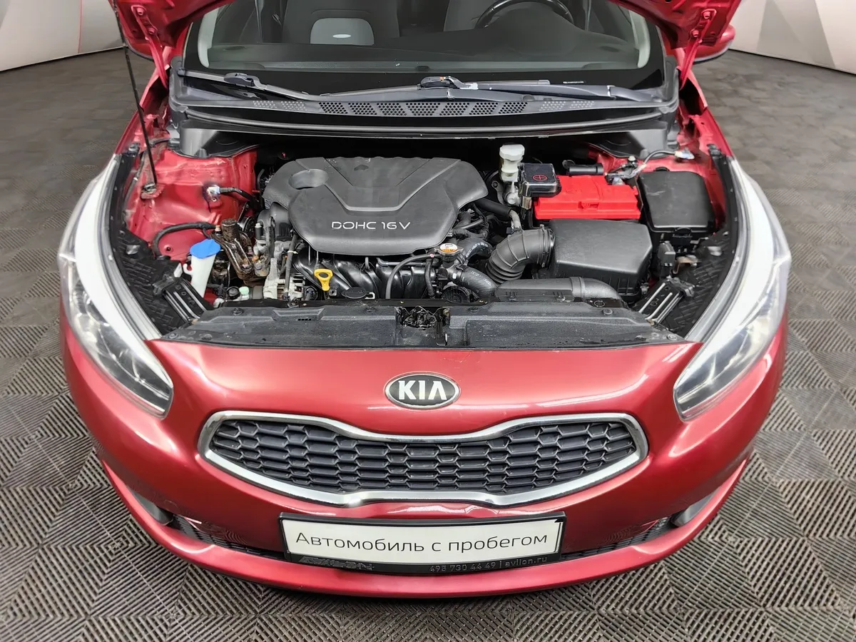 Kia Ceed 1.6 MT (130 л.с.) Classic Красный в АВИЛОН. Слайд №11
