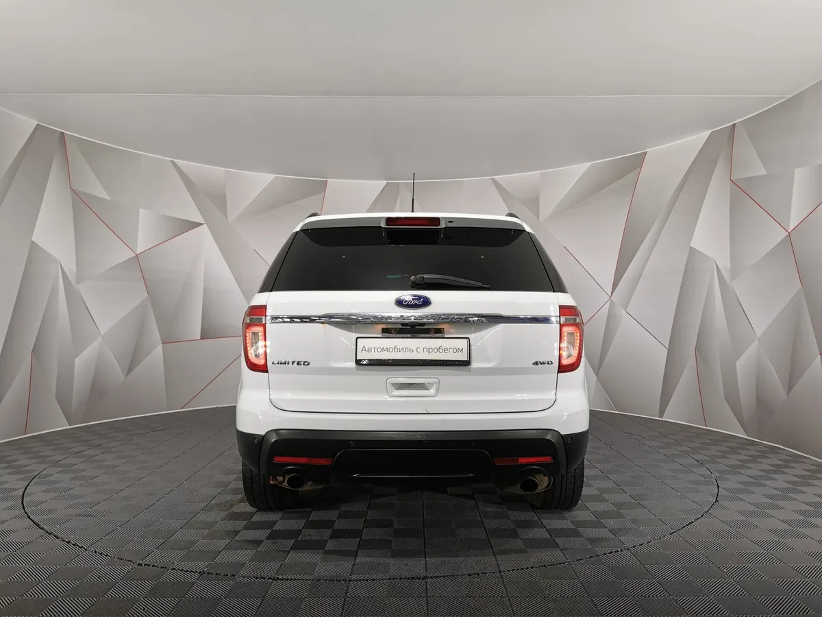 Ford Explorer 3.5 SelectShift 4WD (294 л.с.) Белый в АВИЛОН. Слайд №8