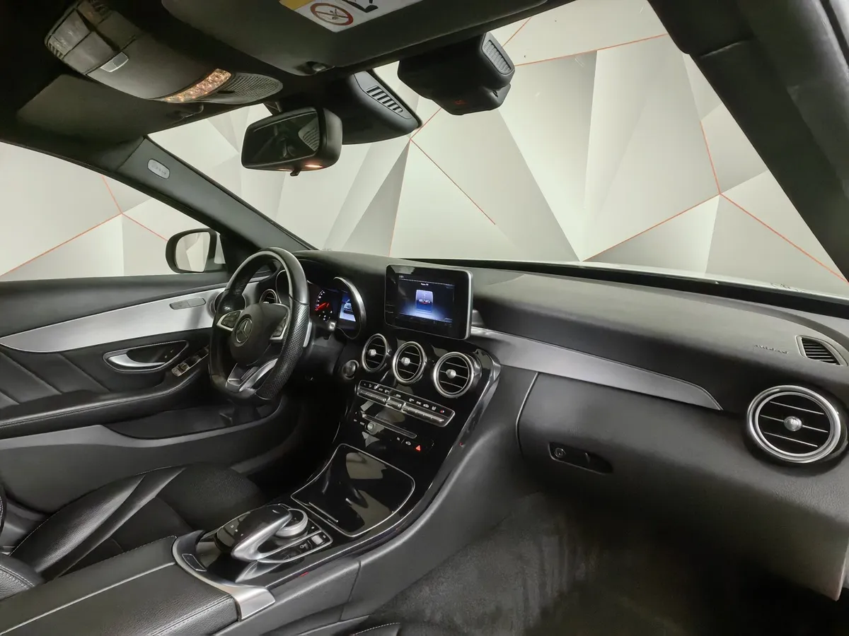 Mercedes-Benz C-Класс C 200 9G-TRONIC 4MATIC (184 л.с.) Особая серия Белый в АВИЛОН. Слайд №13