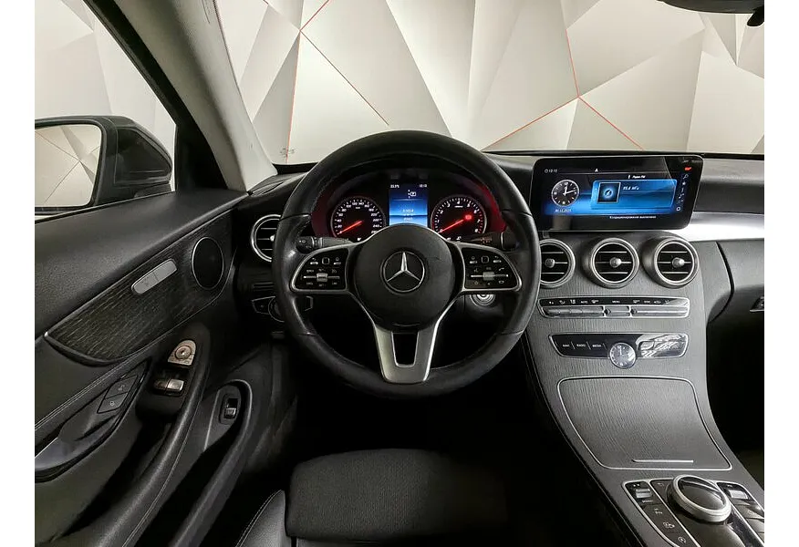 Mercedes-Benz C-Класс C 200 9G-TRONIC 4MATIC (190 л.с.) Premium Серый в АВИЛОН. Слайд №20