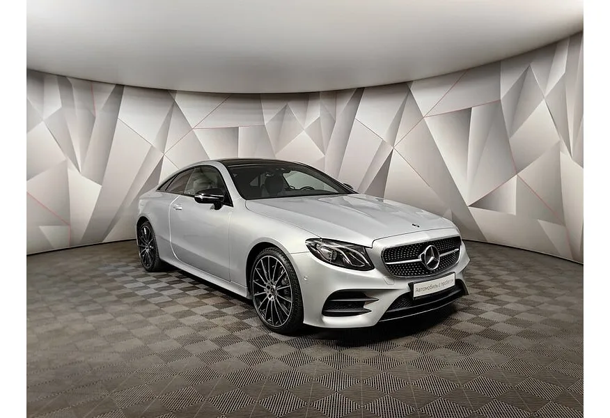Mercedes-Benz E-Класс E 200 4MATIC 9G-TRONIC (184 л.с.) Sport Plus Серебристый в АВИЛОН. Слайд №3