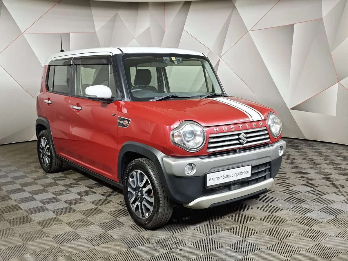 Suzuki Hustler 0.7 CVT FWD (52 л.с.) Красный в АВИЛОН. Слайд №3