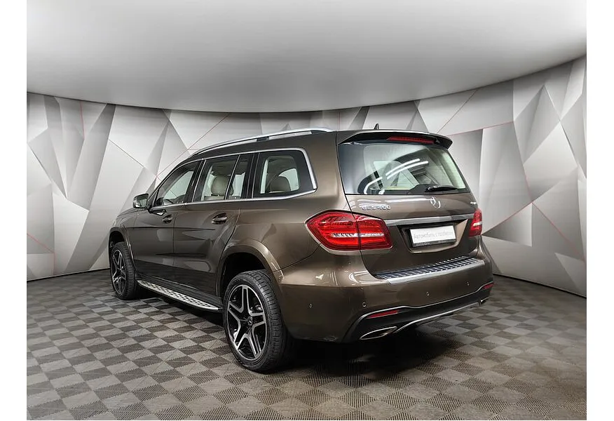 Mercedes-Benz GLS 400 4MATIC 9G-TRONIC (333 л.с.) Особая серия Коричневый в АВИЛОН. Слайд №4
