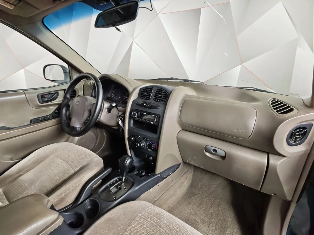 Hyundai Santa Fe 2.4 AT (150 л.с.) Зеленый в АВИЛОН. Слайд №12