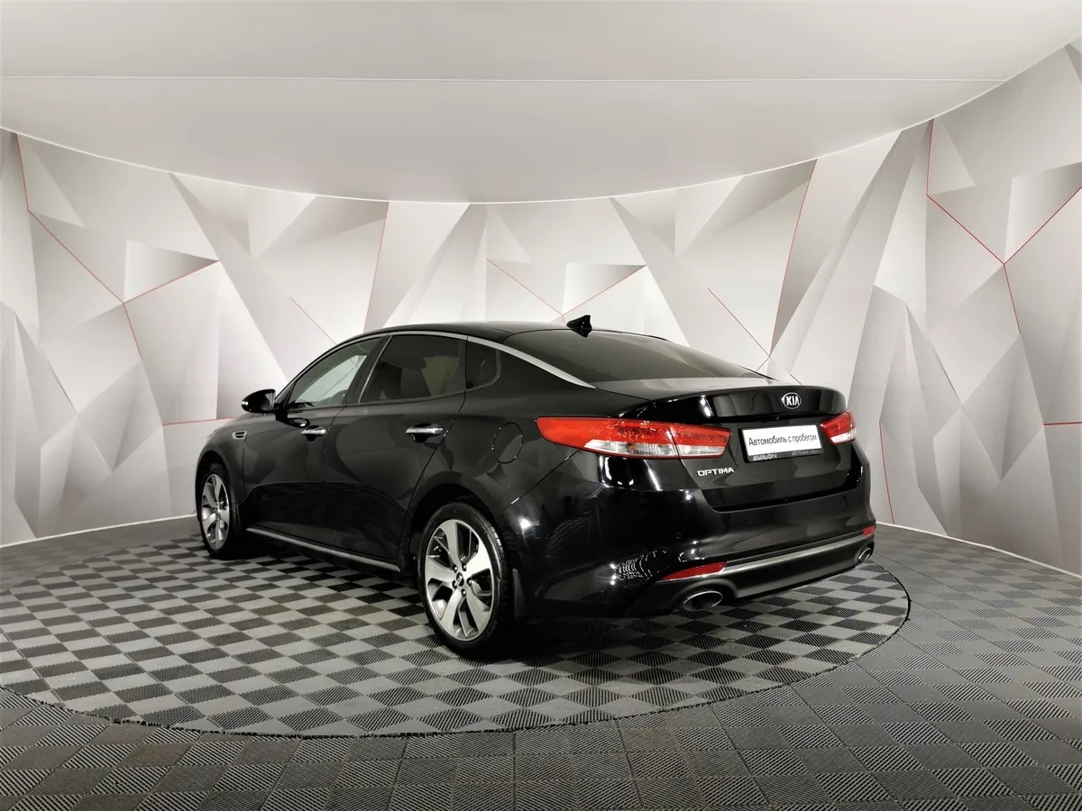 Kia Optima 2.0 T AT (245 л.с.) GT Черный в АВИЛОН. Слайд №4