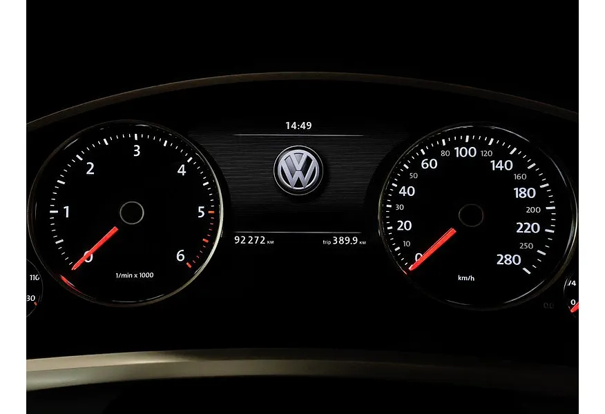 Volkswagen Touareg 3.0 TDI Tiptronic 4Motion (204 л.с.) Синий в АВИЛОН. Слайд №18