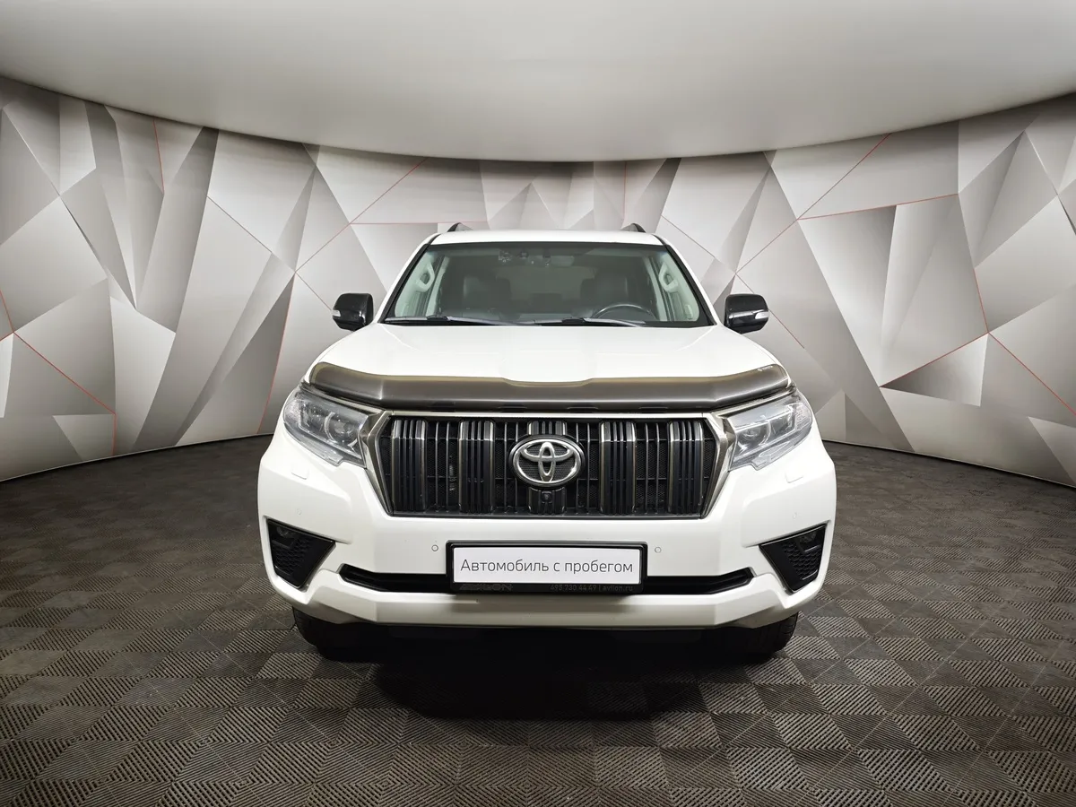 Toyota Land Cruiser Prado 2.8D AT AWD (200 л.с.) Black Vision Белый в АВИЛОН. Слайд №7