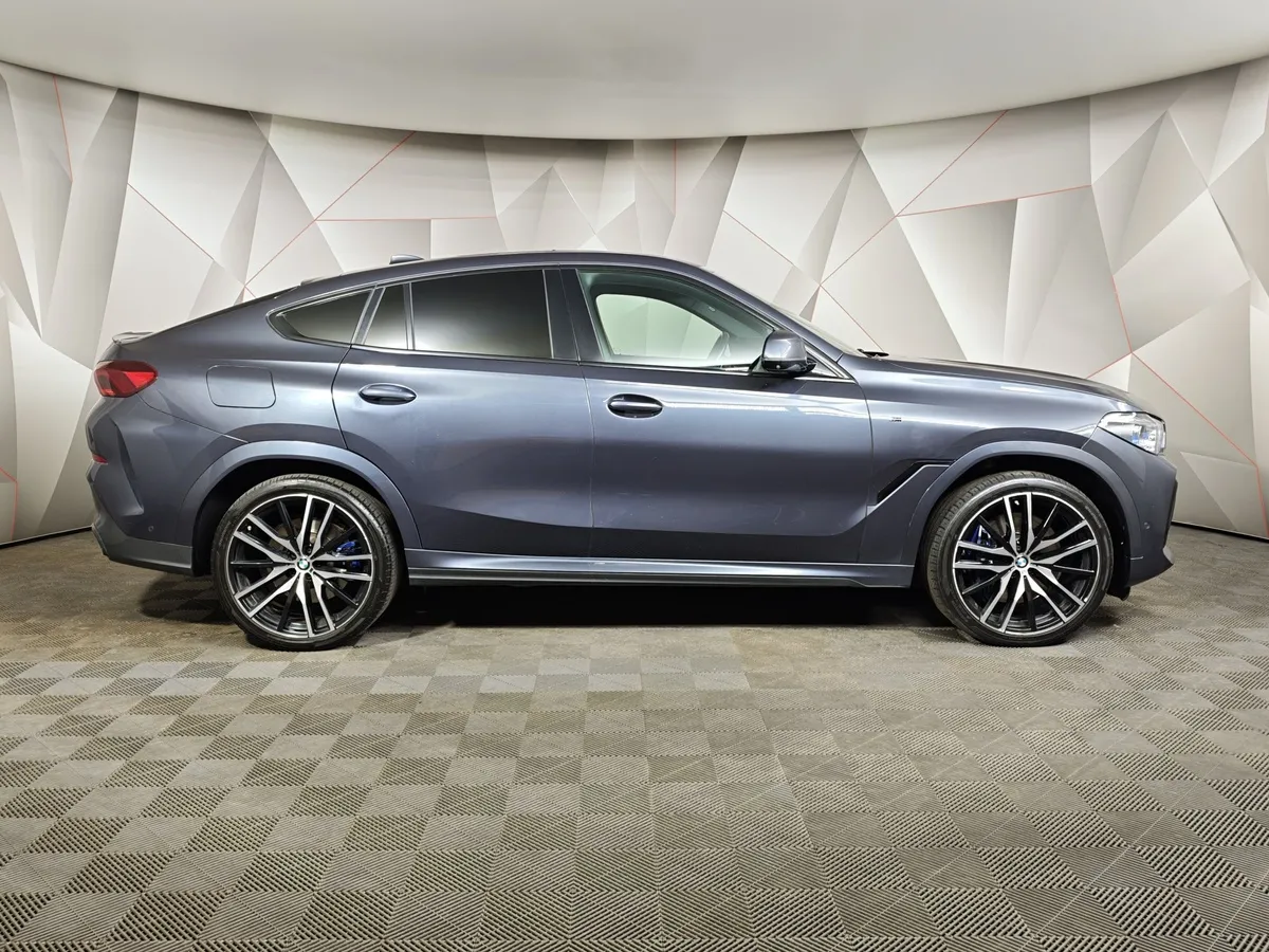 BMW X6 3.0 AT xDrive30d (249 л.с.) M Sport Pro Серый в АВИЛОН. Слайд №6