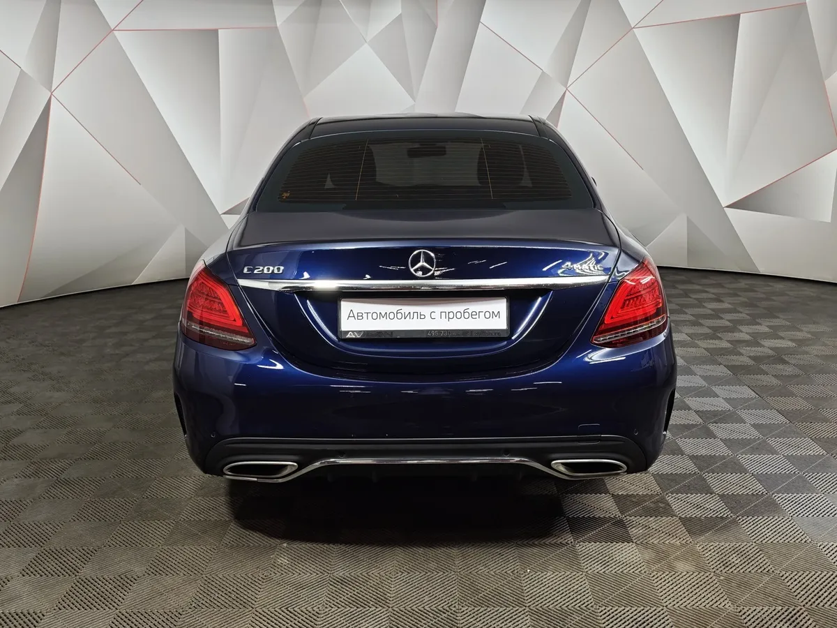 Mercedes-Benz C-Класс C 200 4Matic 9G-Tronic (184 л.с.) Особая серия Синий в АВИЛОН. Слайд №8