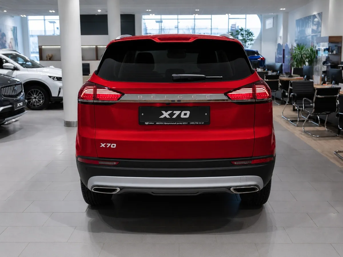Belgee X70 1.5 AT 2WD (150 л.с.) Style Красный в АВИЛОН. Слайд №5
