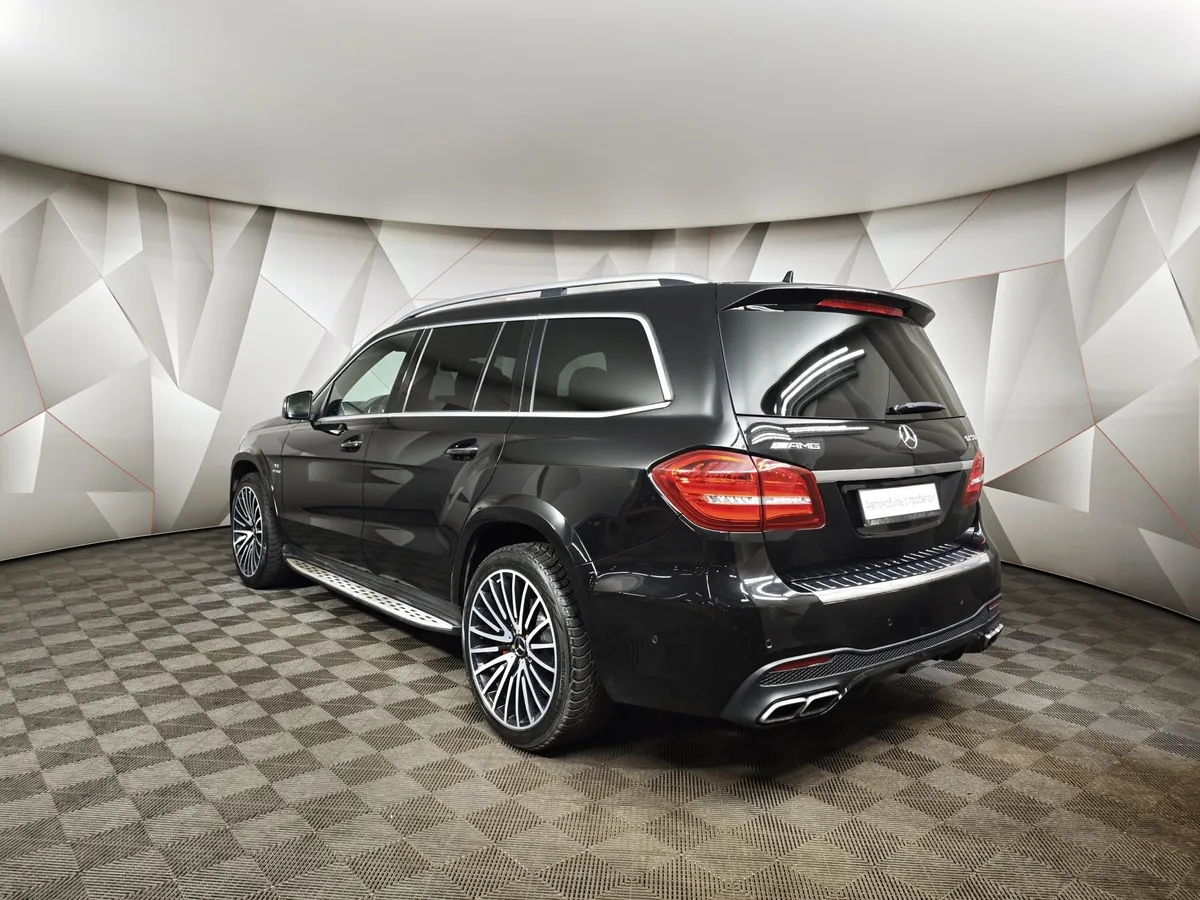 Mercedes-Benz GLS 63 4MATIC 7G-TRONIC PLUS (585 л.с.) Черный в АВИЛОН. Слайд №4