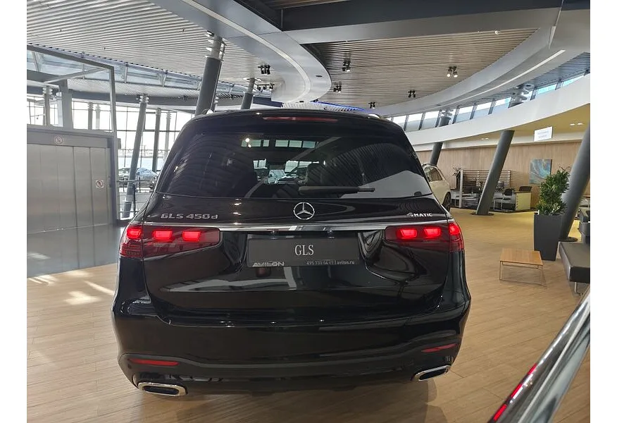 Mercedes-Benz GLS 450 d 9G-TRONIC 4Matic (367 л.с.) Черный в АВИЛОН. Слайд №6