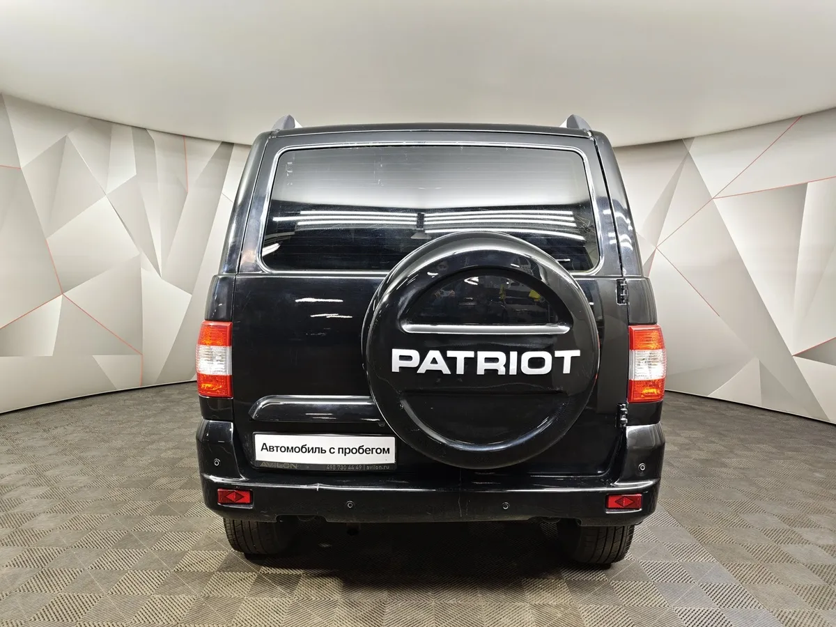 УАЗ Patriot 2.7 AT 4WD (150 л.с.) Оптимум Черный в АВИЛОН. Слайд №8
