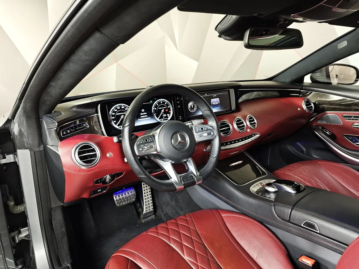 Mercedes-Benz S-Класс S 500 9G-Tronic 4Matic (455 л.с.) Серый в АВИЛОН. Слайд №18