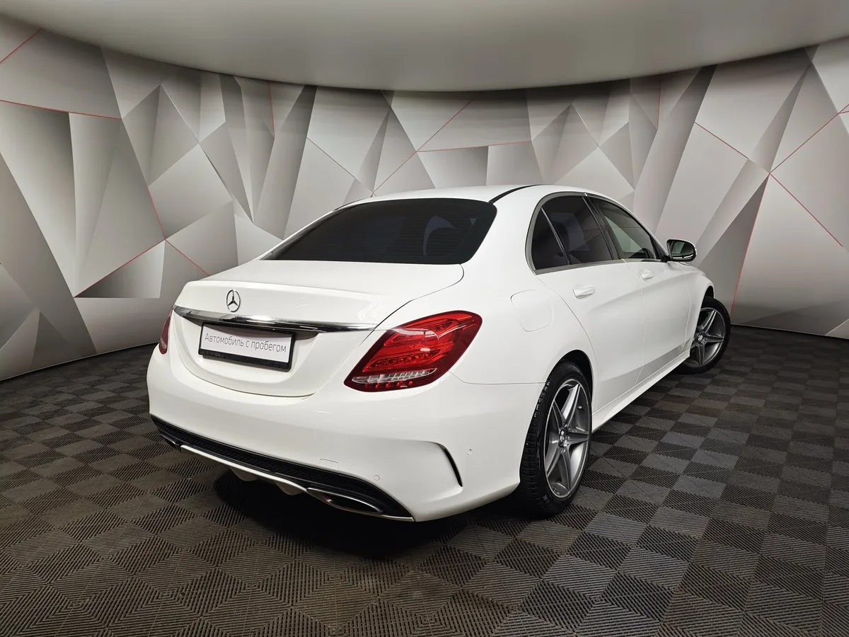 Mercedes-Benz C-Класс C 180 9G-Tronic (150 л.с.) Белый в АВИЛОН. Слайд №2