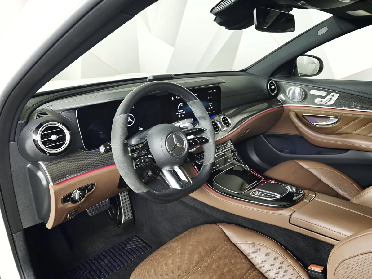 Mercedes-Benz E-Класс E 53 4MATIC+ 9G-TRONIC (435 л.с.) Особая серия Белый в АВИЛОН. Слайд №19