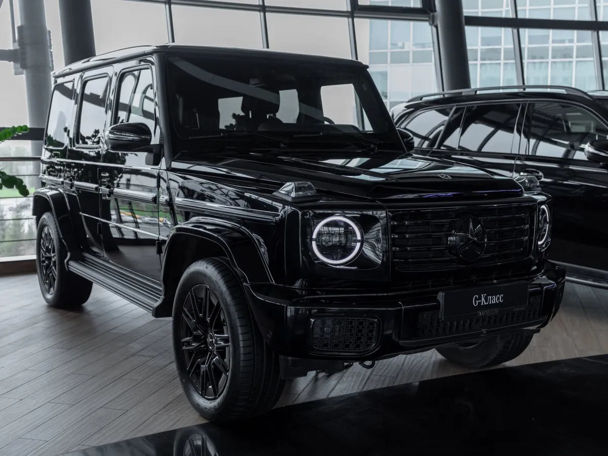 Mercedes-Benz G-Класс 450 D 3.0 9G-TRONIC 4Matic (367 л.с.) Черный в АВИЛОН. Слайд №2
