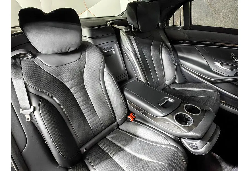Mercedes-Benz S-Класс S 350 d 9G-Tronic 4Matic длинная база (249 л.с.) Черный в АВИЛОН. Слайд №17