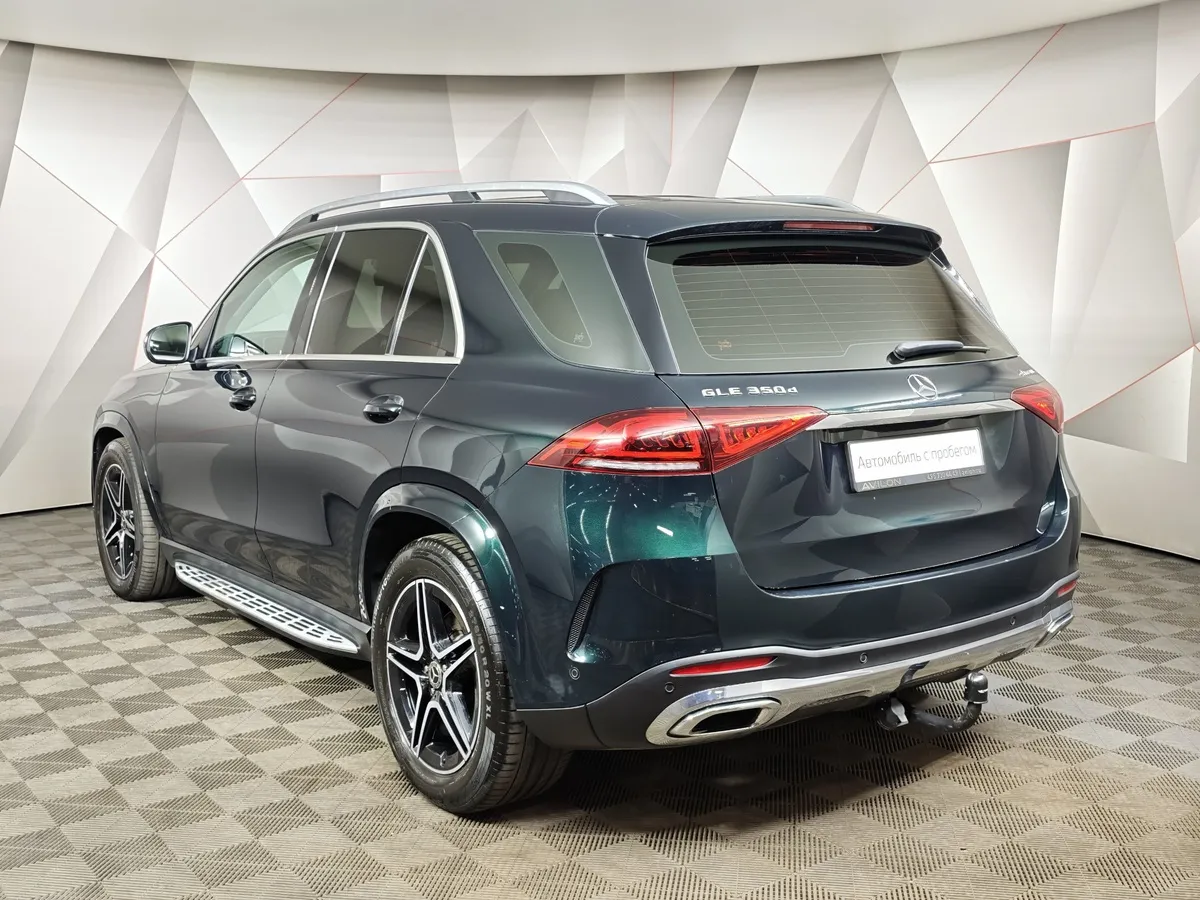 Mercedes-Benz GLE 350 4MATIC 9G-TRONIC (258 л.с.) Зеленый в АВИЛОН. Слайд №4