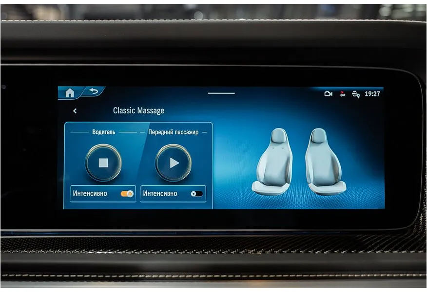 Mercedes-Benz G-Класс G 63 AMG Speedshift 4Matic (585 л.с.) Черный в АВИЛОН. Слайд №19