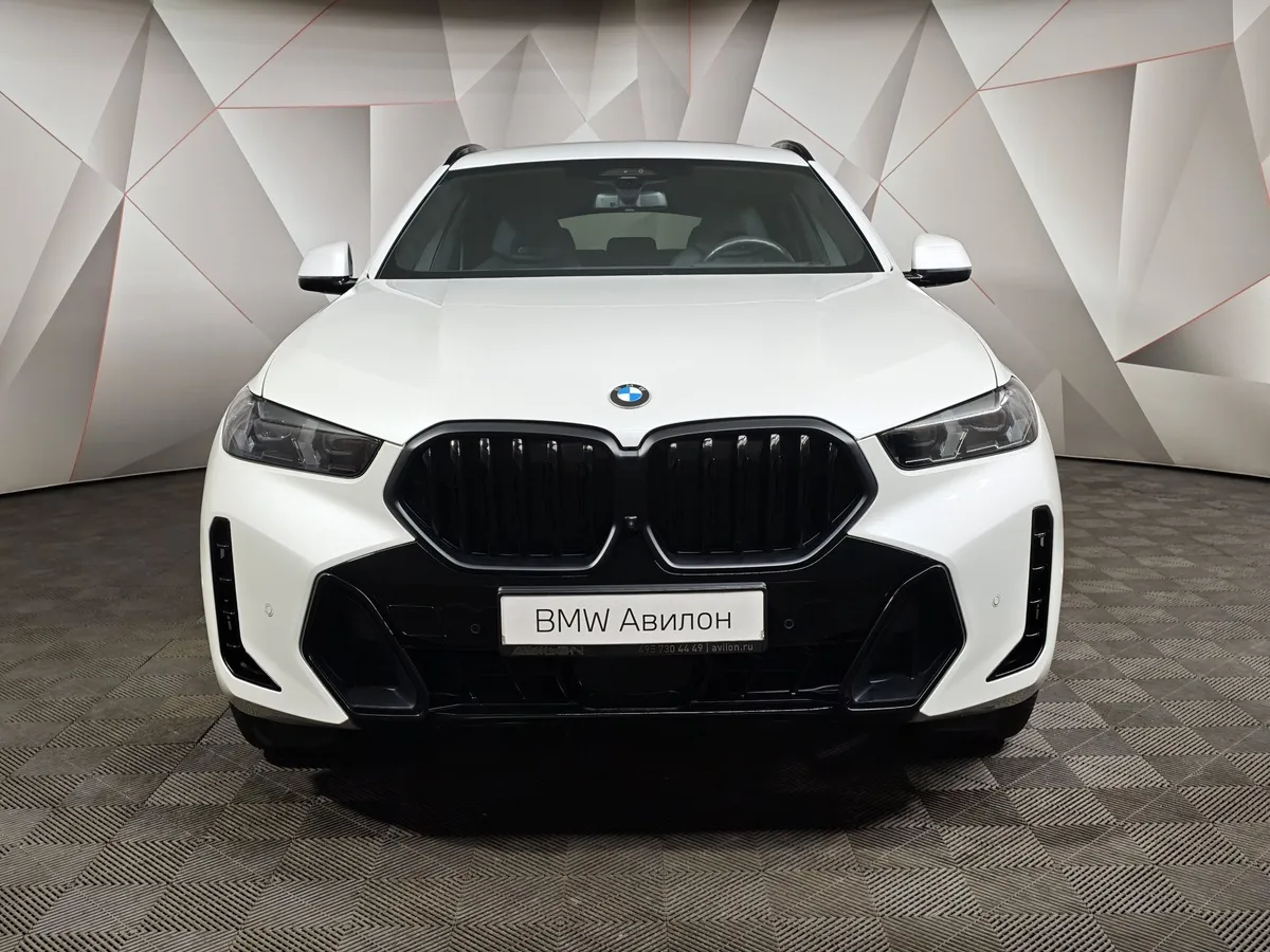 BMW X6 xDrive40d (340 л.с.) Base (Локальная сборка) Белый в АВИЛОН. Слайд №3
