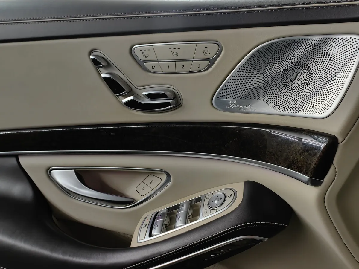 Mercedes-Benz S-Класс S 500 9G-Tronic Plus 4Matic (455 л.с.) Черный в АВИЛОН. Слайд №20