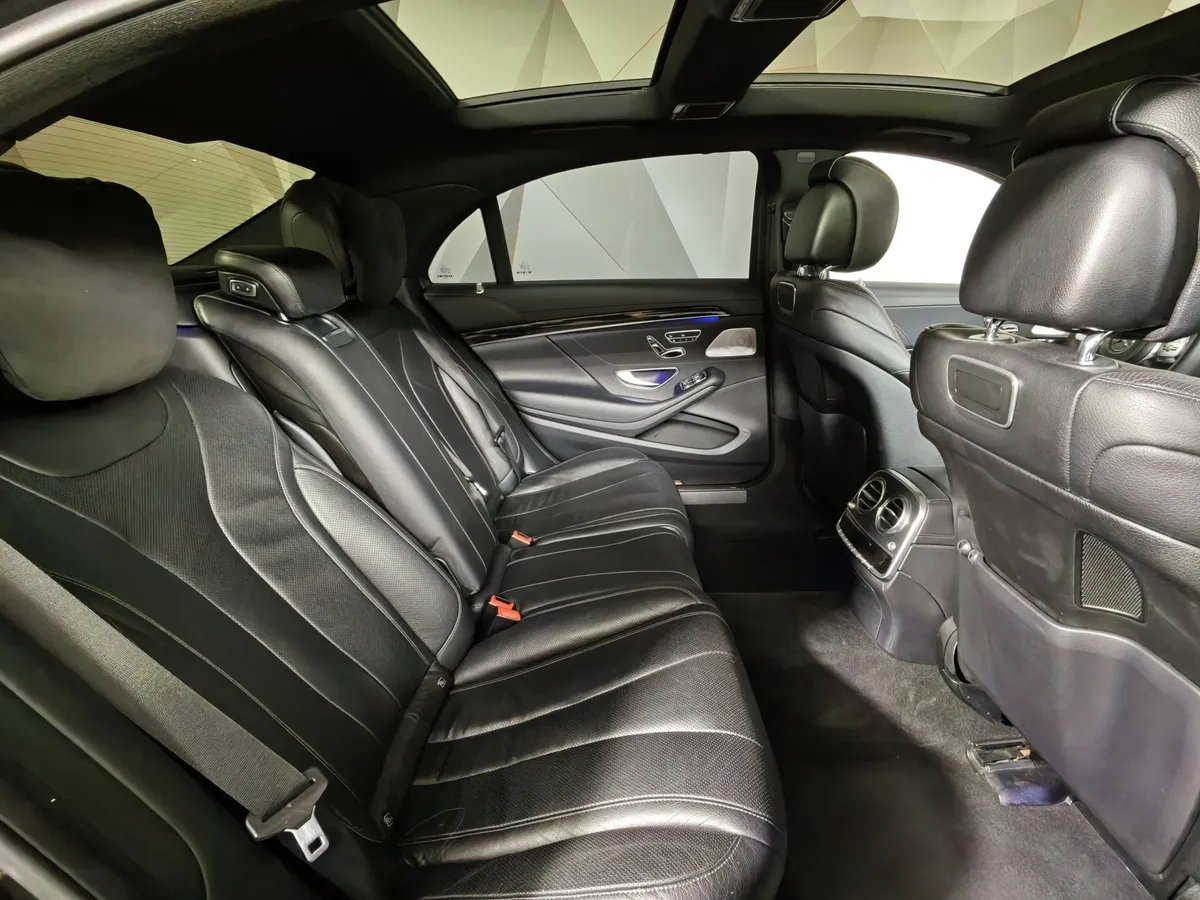 Mercedes-Benz S-Класс S 350 d 9G-Tronic 4Matic длинная база (249 л.с.) Черный в АВИЛОН. Слайд №16