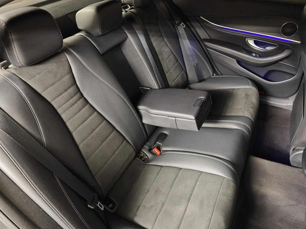 Mercedes-Benz E-Класс E 200 4MATIC 9G-TRONIC (197 л.с.) Sport Серый в АВИЛОН. Слайд №17