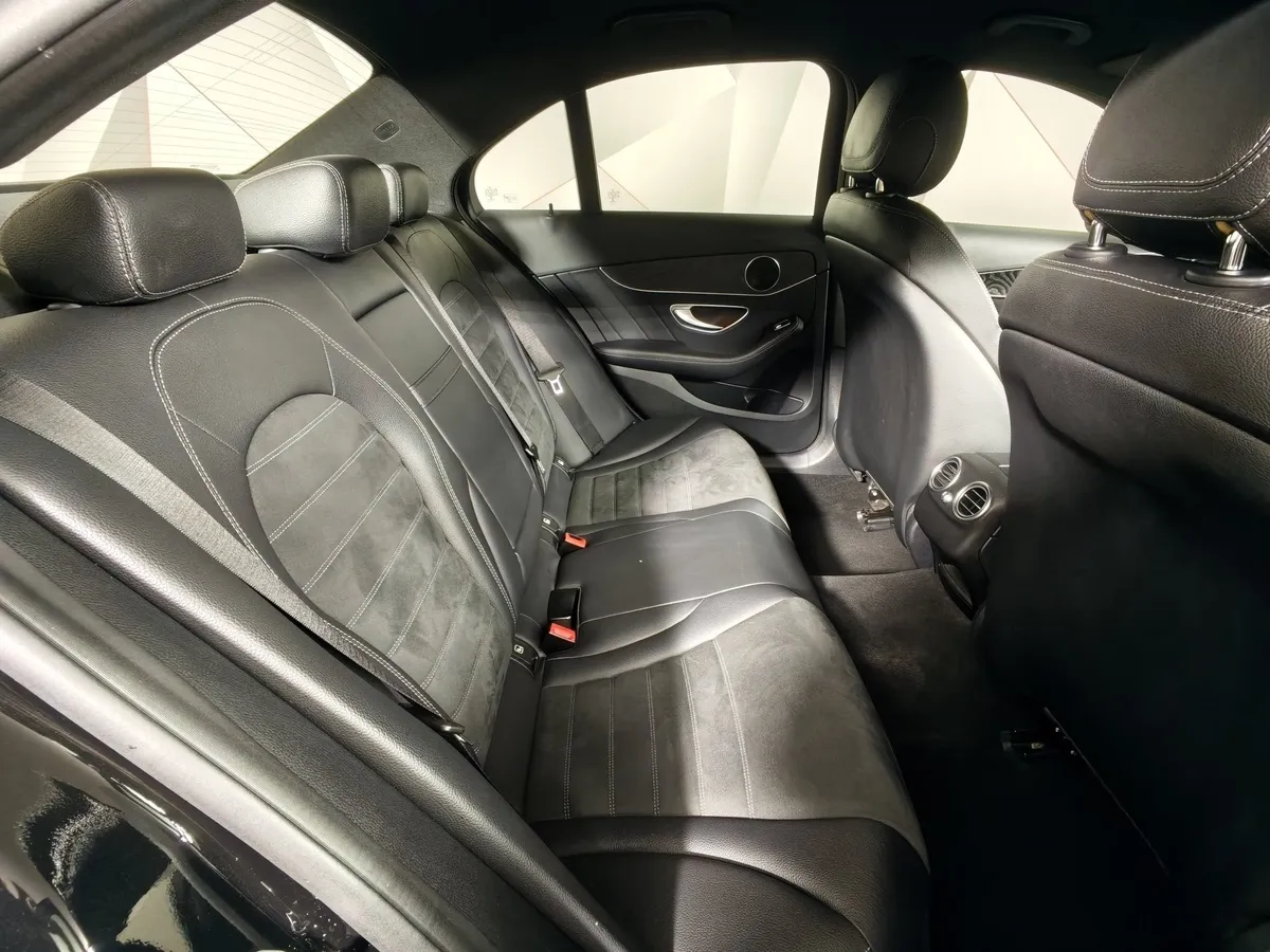 Mercedes-Benz C-Класс C 200 4Matic 9G-Tronic (184 л.с.) Sport Черный в АВИЛОН. Слайд №16
