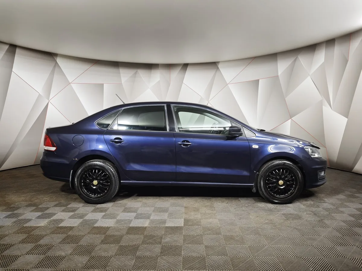 Volkswagen Polo 1.6 Tiptronic (105 л.с.) Comfortline Синий в АВИЛОН. Слайд №6
