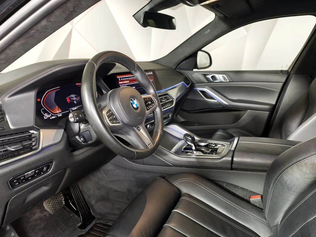 BMW X6 3.0 AT xDrive30d (249 л.с.) Exclusive Черный в АВИЛОН. Слайд №12