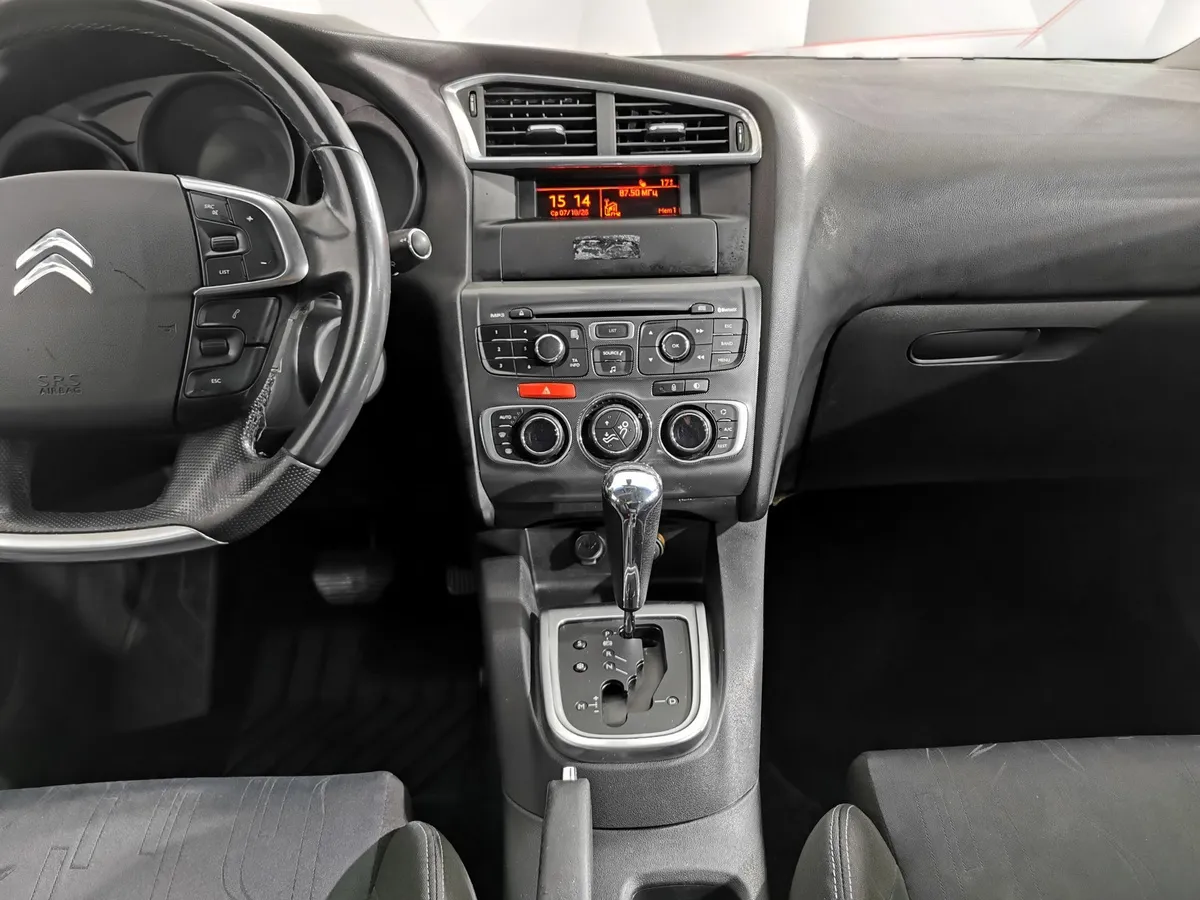 Citroen C4 1.6 VTi AT (120 л.с.) Белый в АВИЛОН. Слайд №14