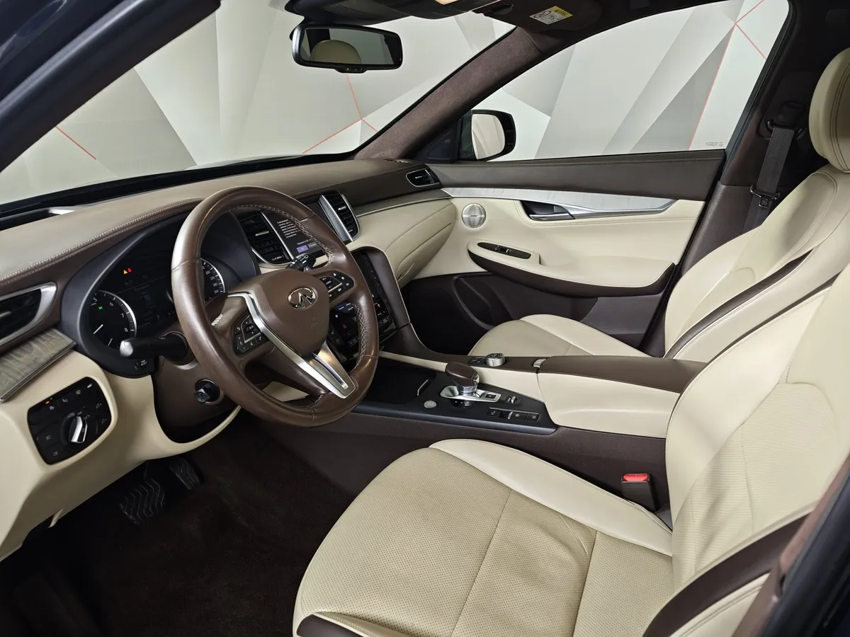 Infiniti QX50 2.0 VC-T CVT AWD (249 л.с.) Синий в АВИЛОН. Слайд №19