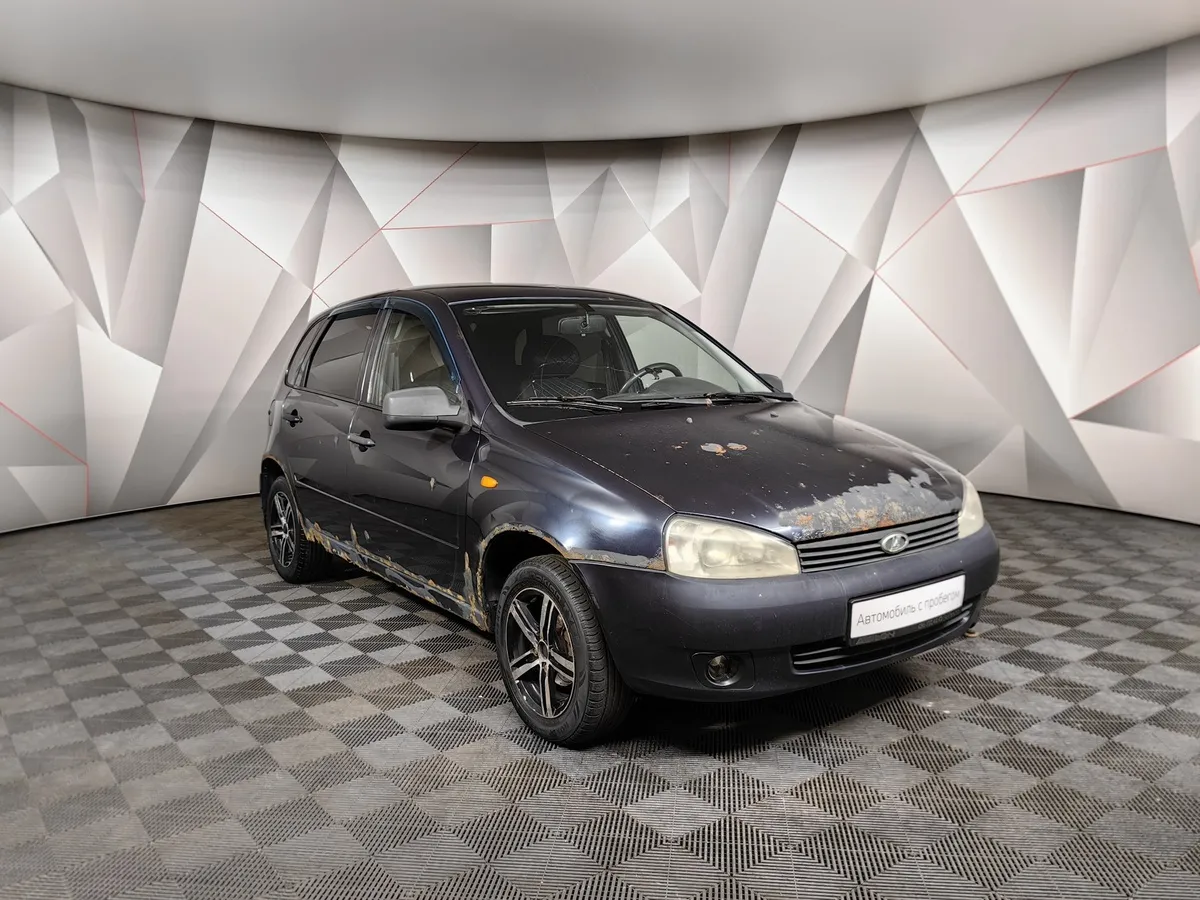 ВАЗ (Lada) Kalina 1.6 MT 8 кл (Евро-4) (81 л.с.) Синий в АВИЛОН. Слайд №3