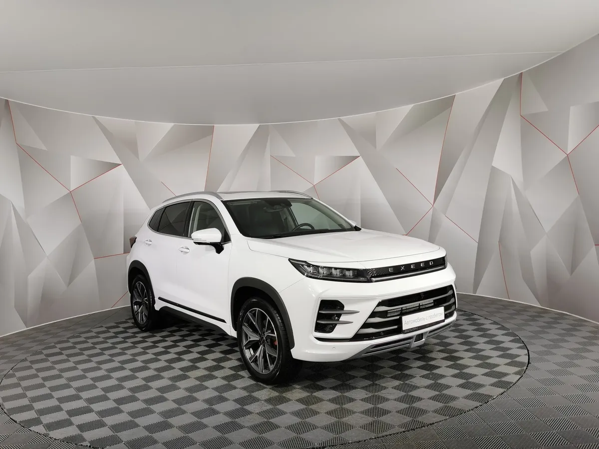 EXEED LX 1.6T DCT 4WD (150 л.с) Premium Plus Белый в АВИЛОН. Слайд №3