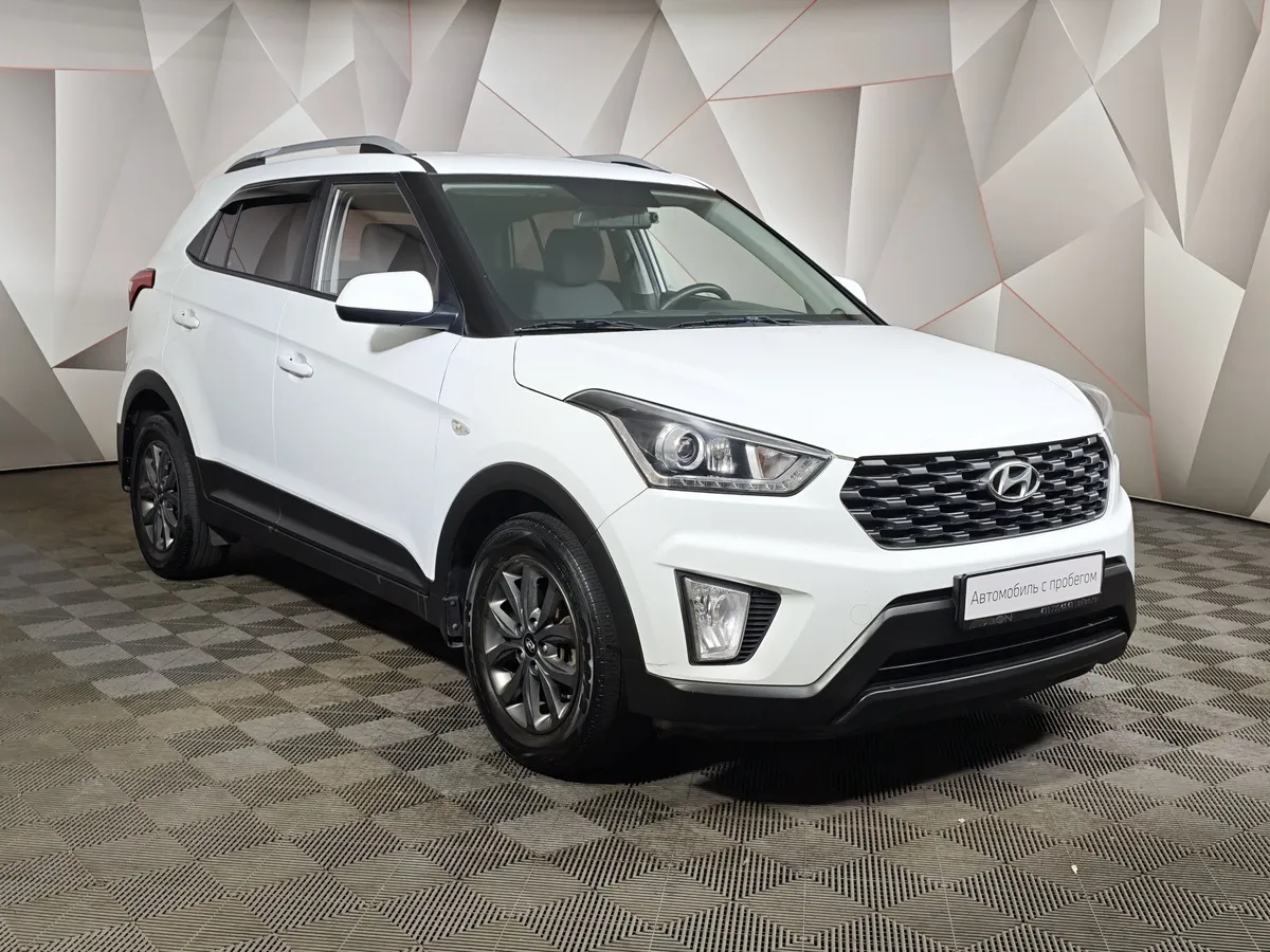 Hyundai Creta 1.6 MT AWD (121 л.с.) Comfort Белый в АВИЛОН. Слайд №3