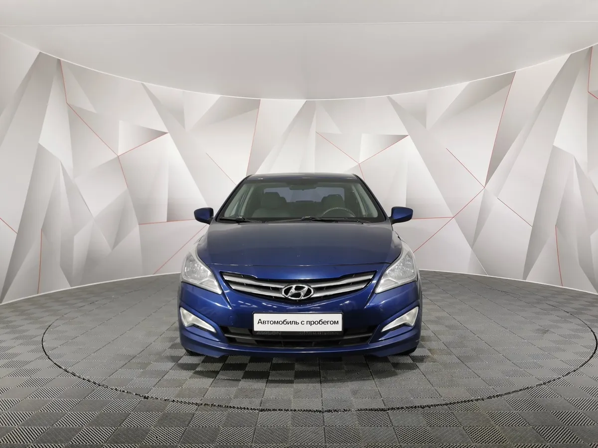 Hyundai Solaris 1.6 AT (123 л.с.) Синий в АВИЛОН. Слайд №7
