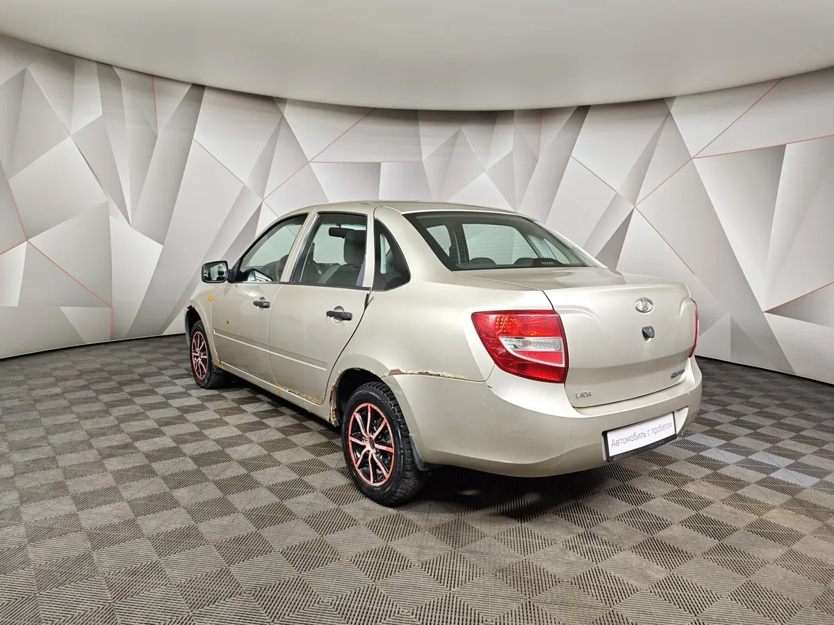 ВАЗ (Lada) Granta 1.6 AT 16кл (98 л.с.) Бежевый в АВИЛОН. Слайд №4