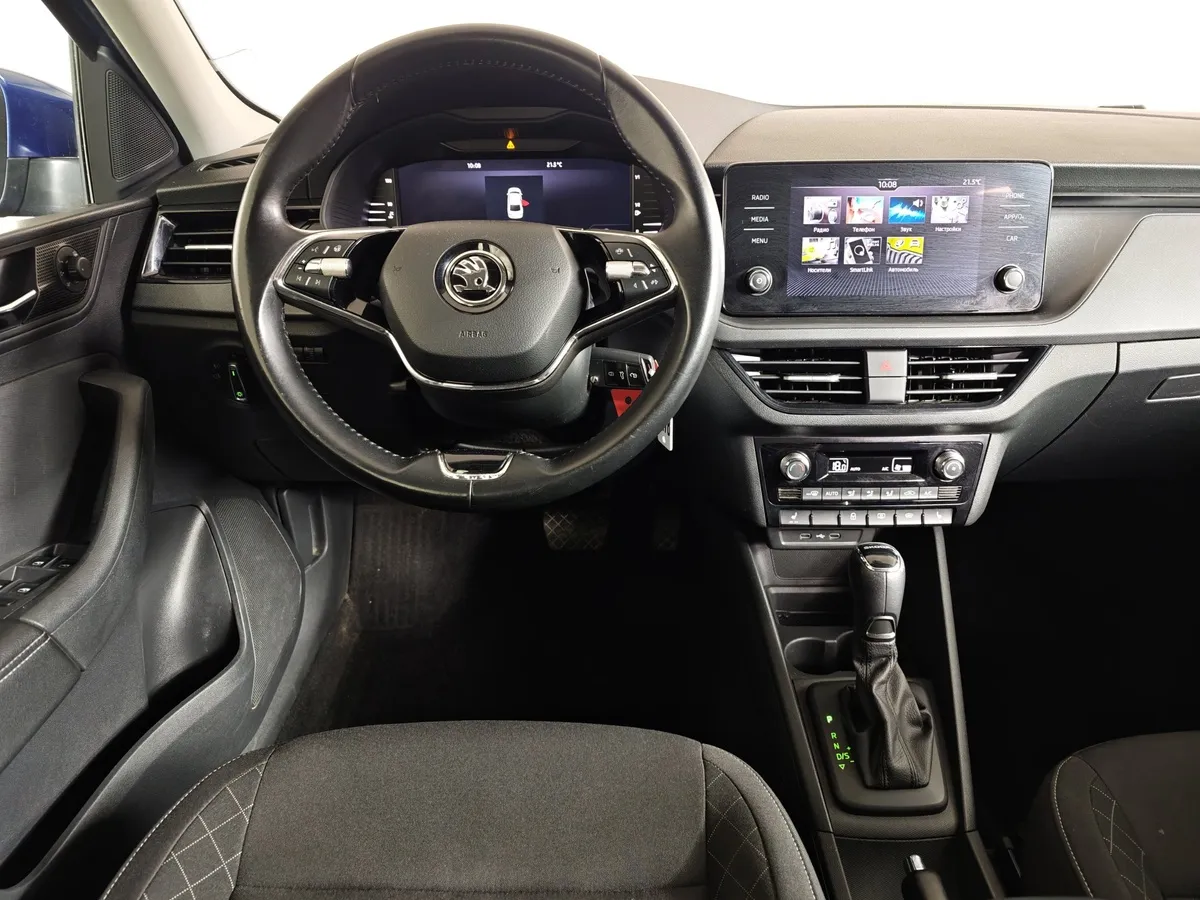 Skoda Rapid 1.4 DSG (125 л.с.) Ambition Синий в АВИЛОН. Слайд №19