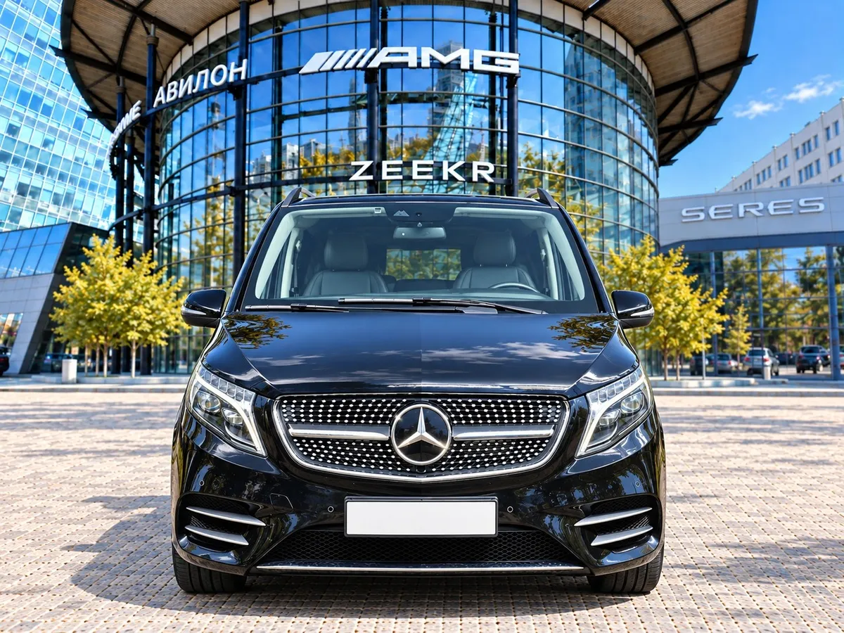 Mercedes-Benz Vito 124 CDI 4MATIC 9G-TRONIC (237 л.с.) Storm Черный в АВИЛОН. Слайд №3