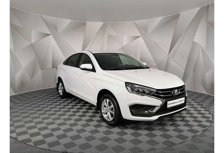 ВАЗ (Lada) Vesta 1.6 MT (106 л.с.) Белый в АВИЛОН. Слайд №2