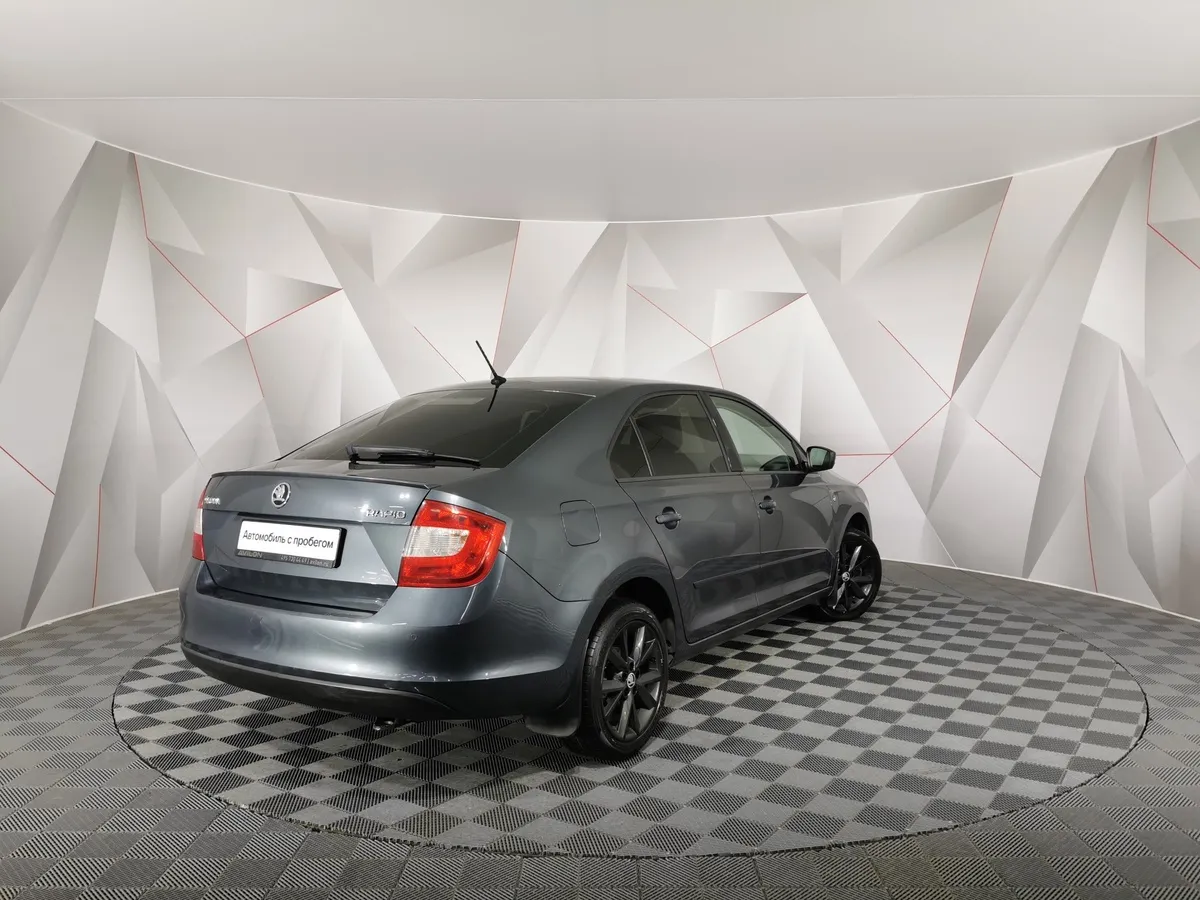 Skoda Rapid 1.4 TSI DSG (125 л.с.) Active Серый в АВИЛОН. Слайд №2