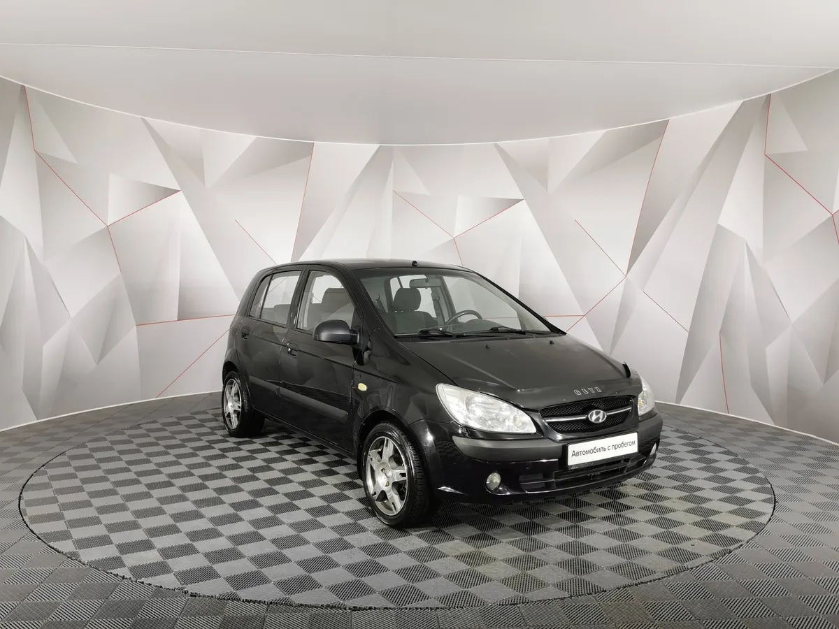 Hyundai Getz 1.4 AT (97 л.с.) Черный в АВИЛОН. Слайд №3