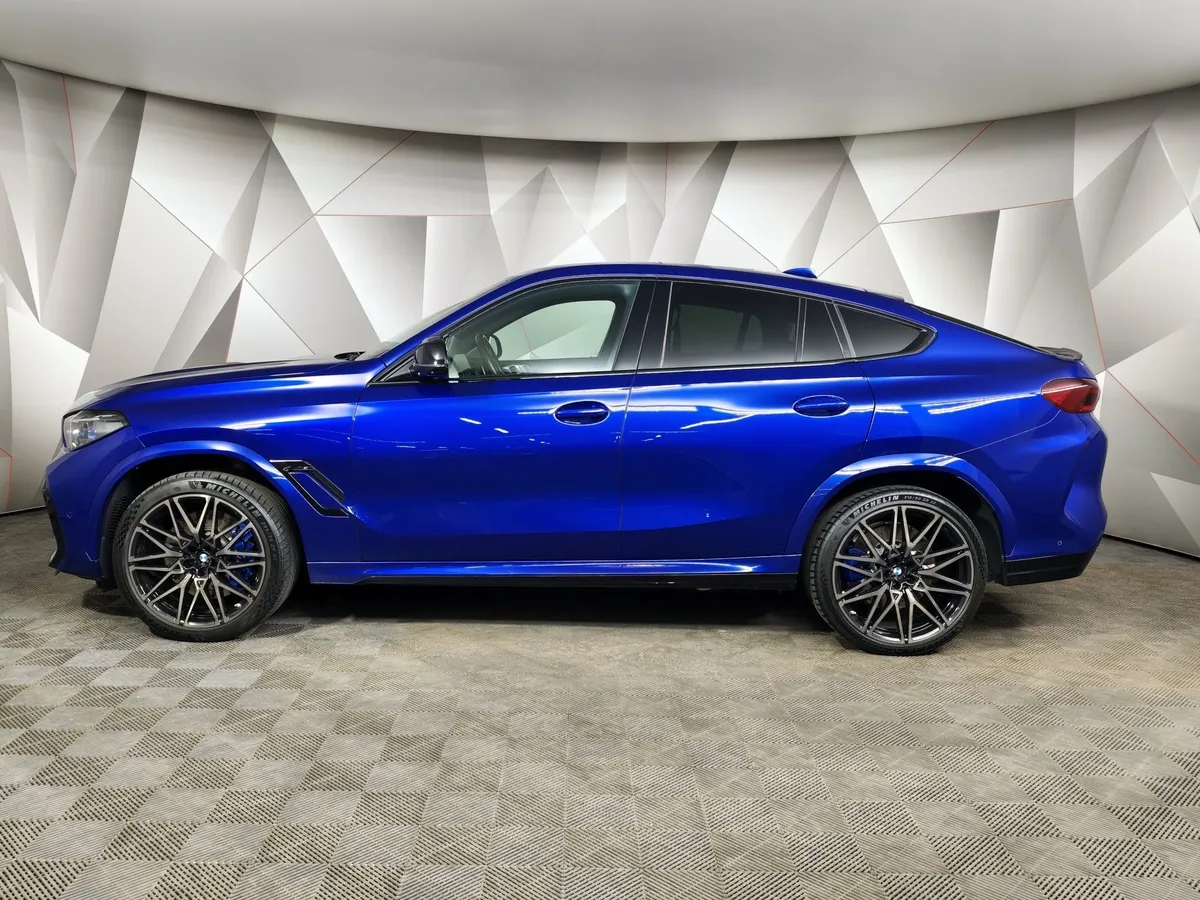 BMW X6 M 4.4 xDrive (625 л.с.) Competition Синий в АВИЛОН. Слайд №5