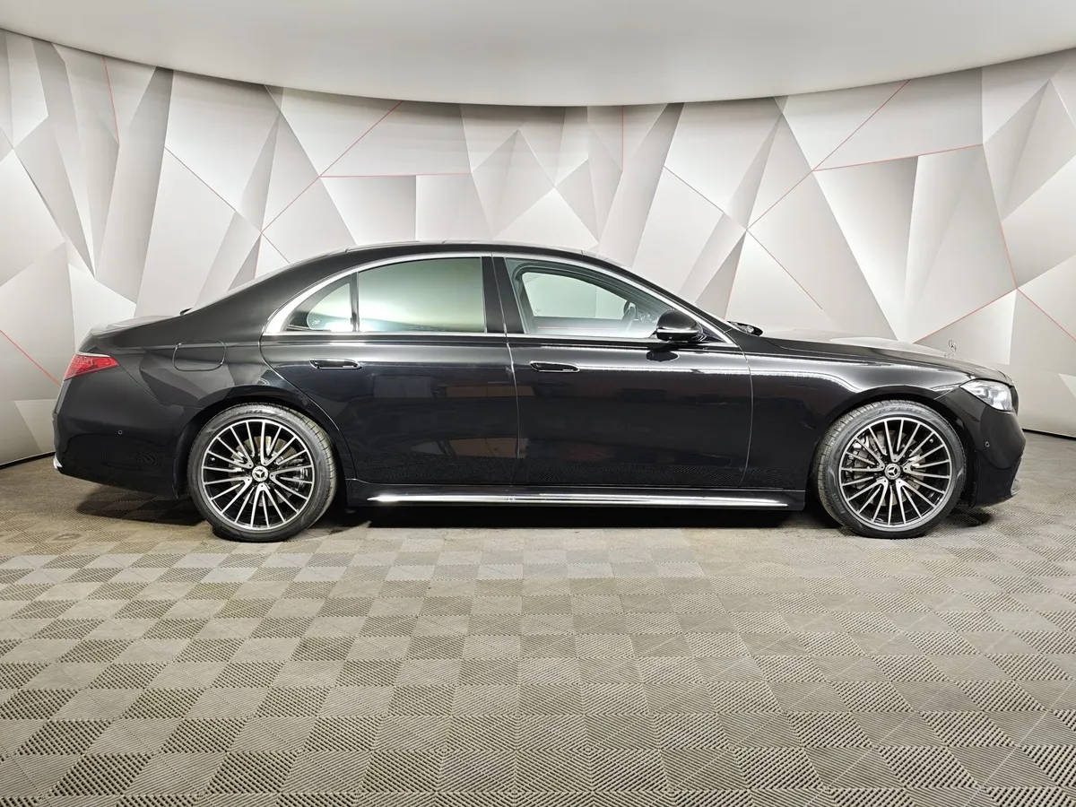 Mercedes-Benz S-Класс S 450 d 9G-TRONIC 4MATIC (330 л.с.) Черный в АВИЛОН. Слайд №6