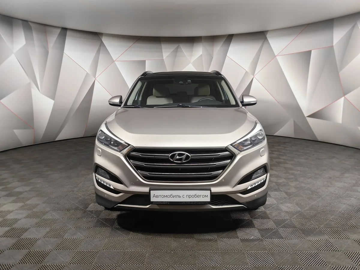 Hyundai Tucson 1.6 DCT 4WD (177 л.с.) Prime + High-tech pack Бежевый в АВИЛОН. Слайд №7
