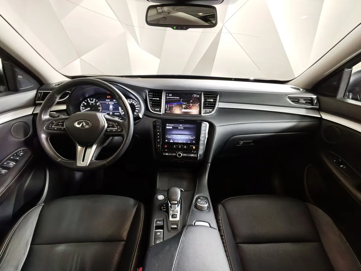Infiniti QX50 2.0 VC-T CVT AWD (249 л.с.) Черный в АВИЛОН. Слайд №13