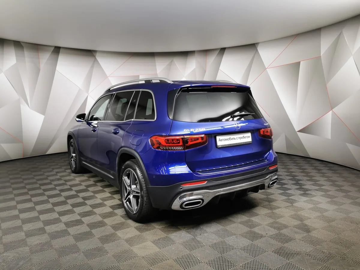 Mercedes-Benz GLB 250 8G-DCT 4MATIC (224 л.с.) Sport Синий в АВИЛОН. Слайд №4
